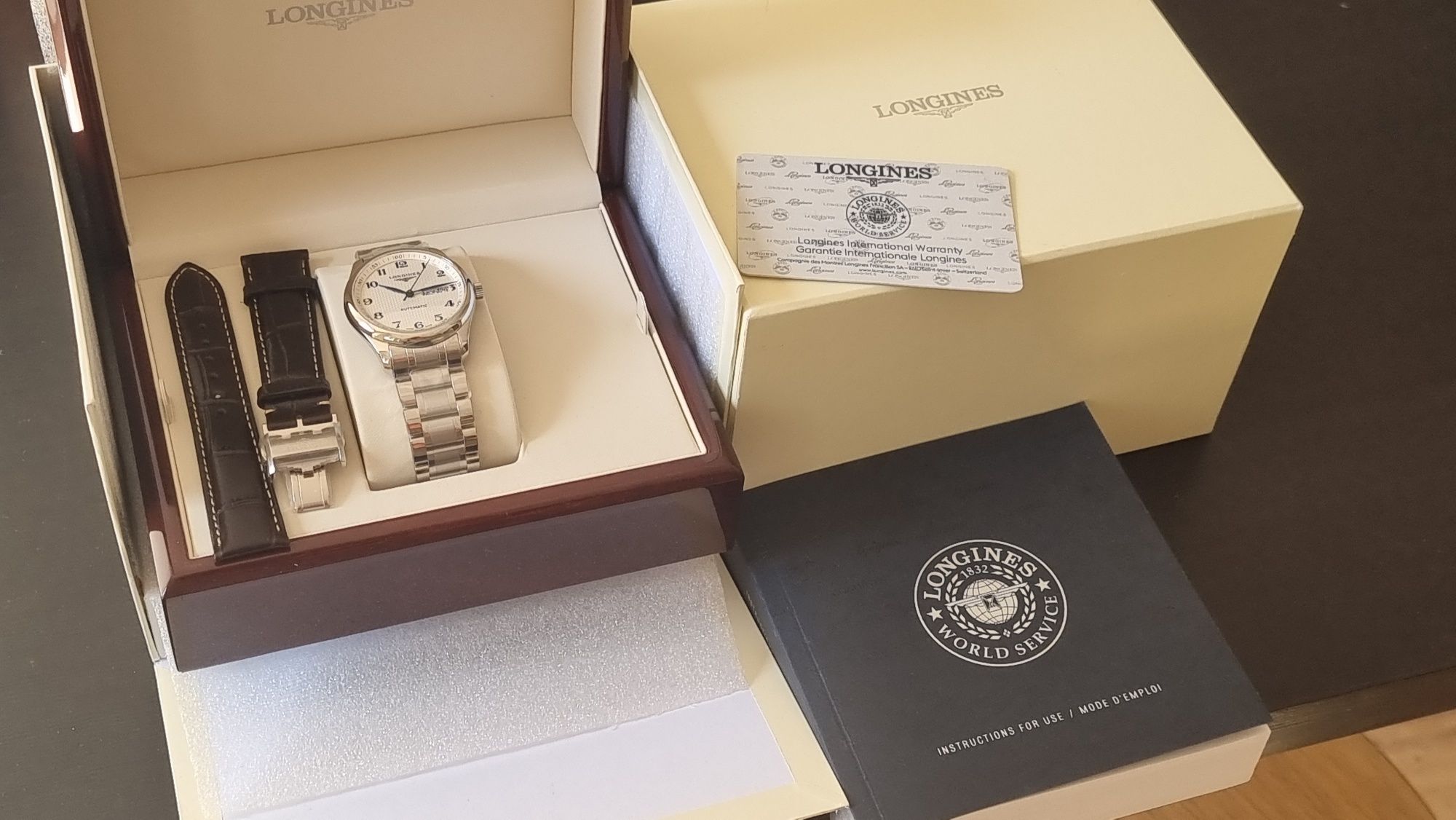 Longines Master Collection Day-Date 38mm 
ref. L2.755.4.78.6