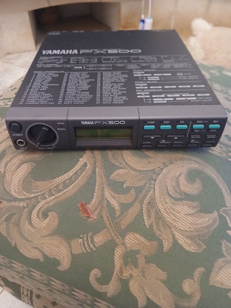 Yamaha FX 500 processador de efeitos