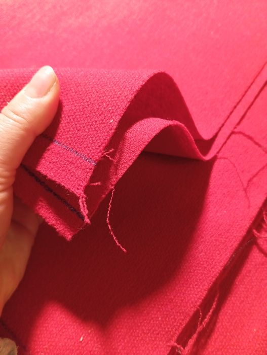 Tkanina materiał kupon wełna 100%