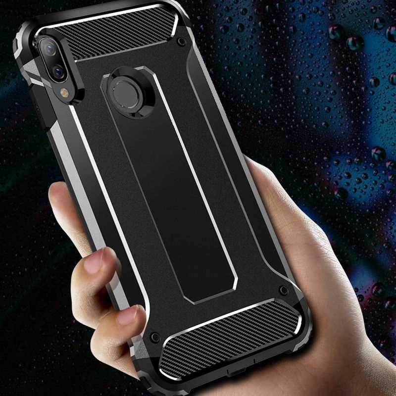 Case Etui Pancerne Armor do Huawei P20 Lite + Szkło Hartowane