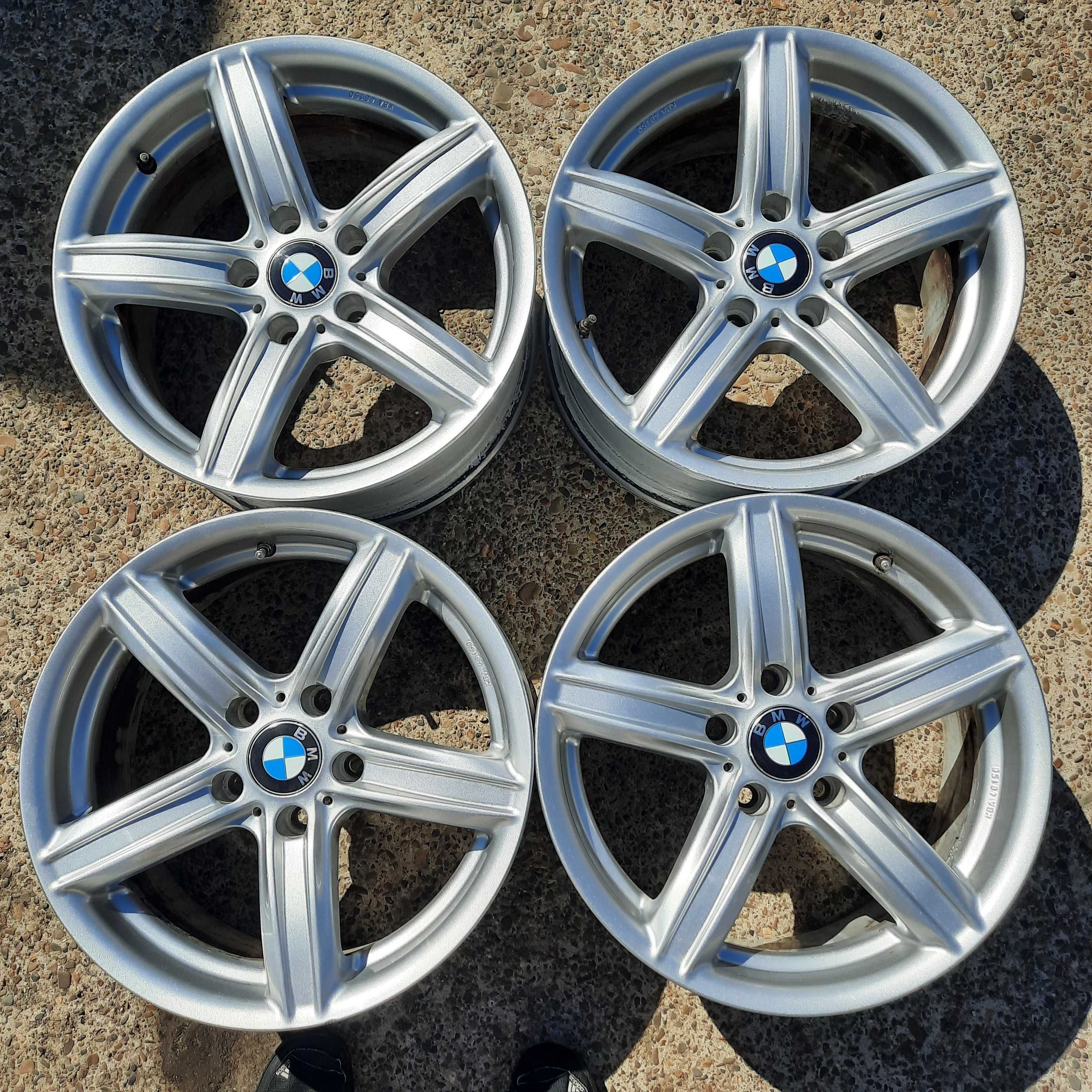 Диски титановые, литые R17 5x120 BMW F10 (МБВ Ф10) 8J ET 30 4шт.