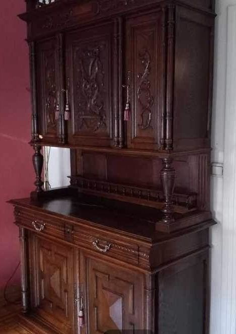 Kredens antyk orzech