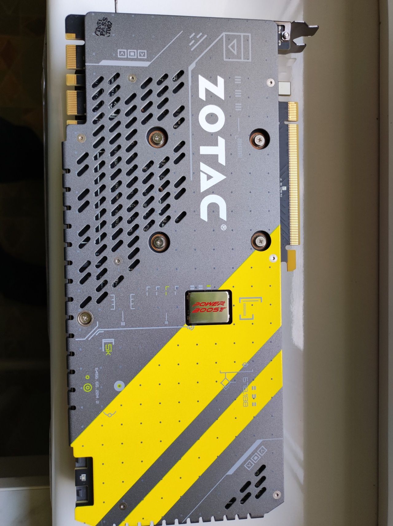 Zotac GTX1080 8GB GDDR5 256bit