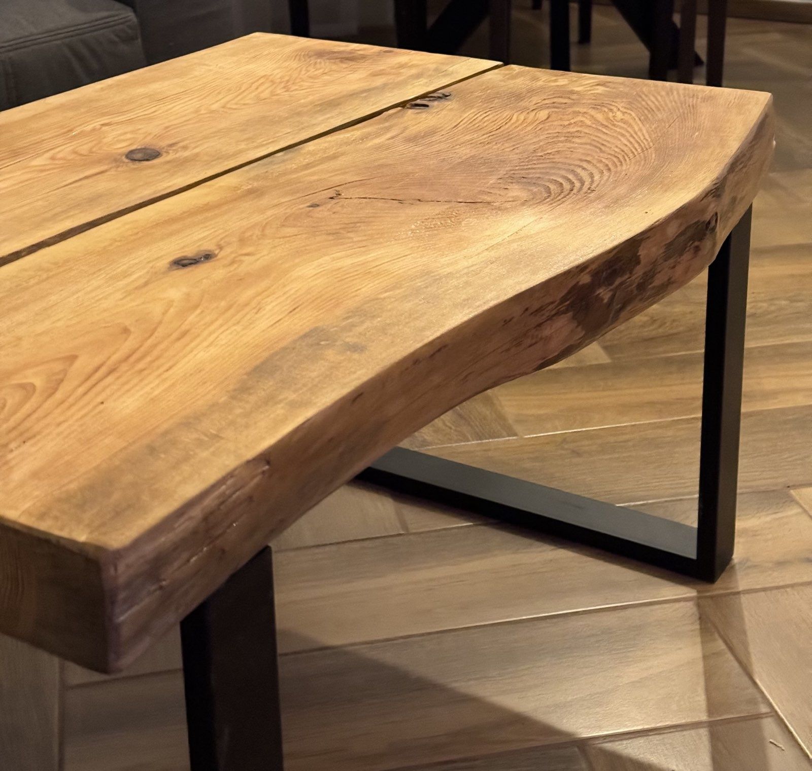 Stół drewnianiany industrialny 100 X 65 X 7