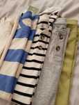 Hit nowe** bawełniane bluzki na długi rękaw h&m basic 134/140 chłopiec
