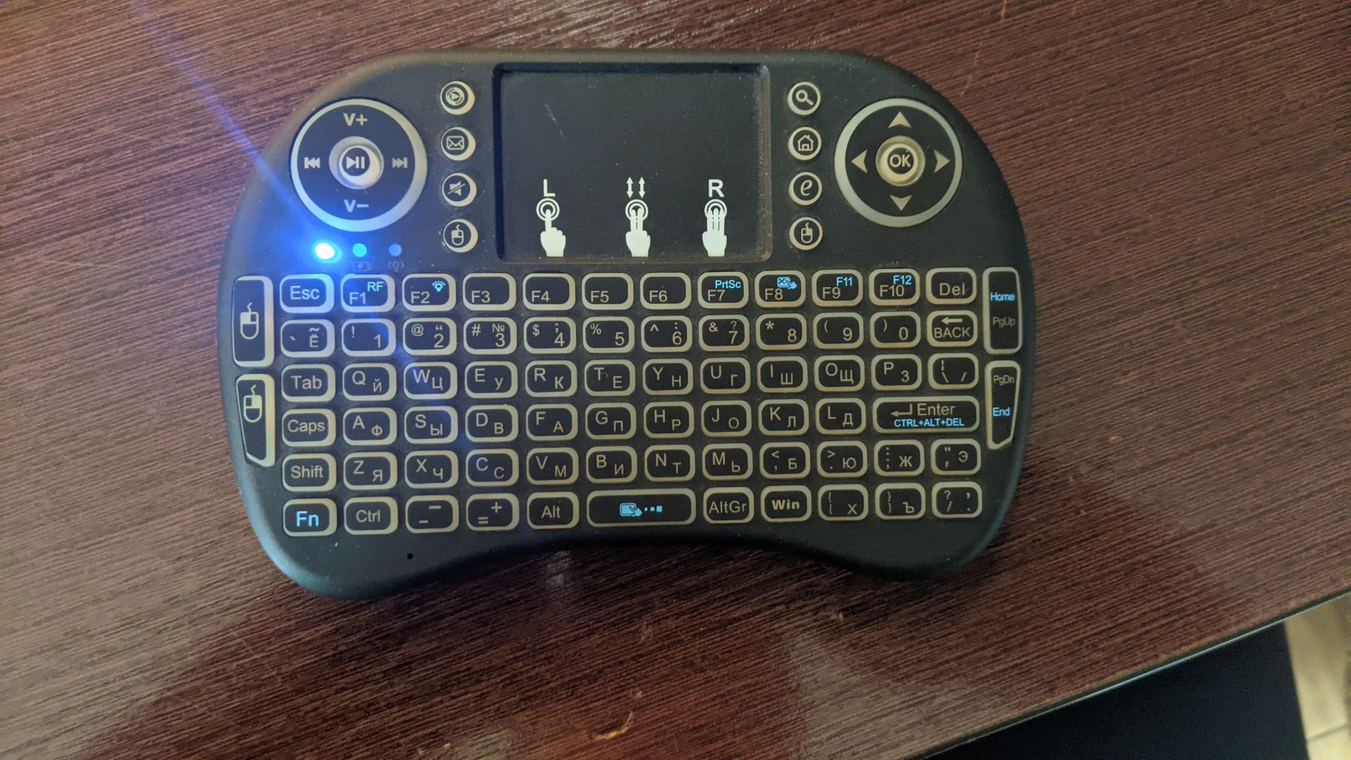 Mini Keyboard Blacklit