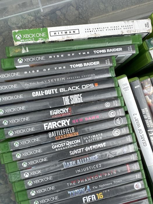 Gry kompatybilne xbox  360 one S X Series różne dla dzieci ceny