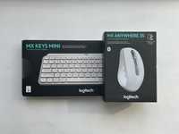 Клавіатура та миша Logitech MX Keys Mini + Anywhere 3S (US/ANSI)