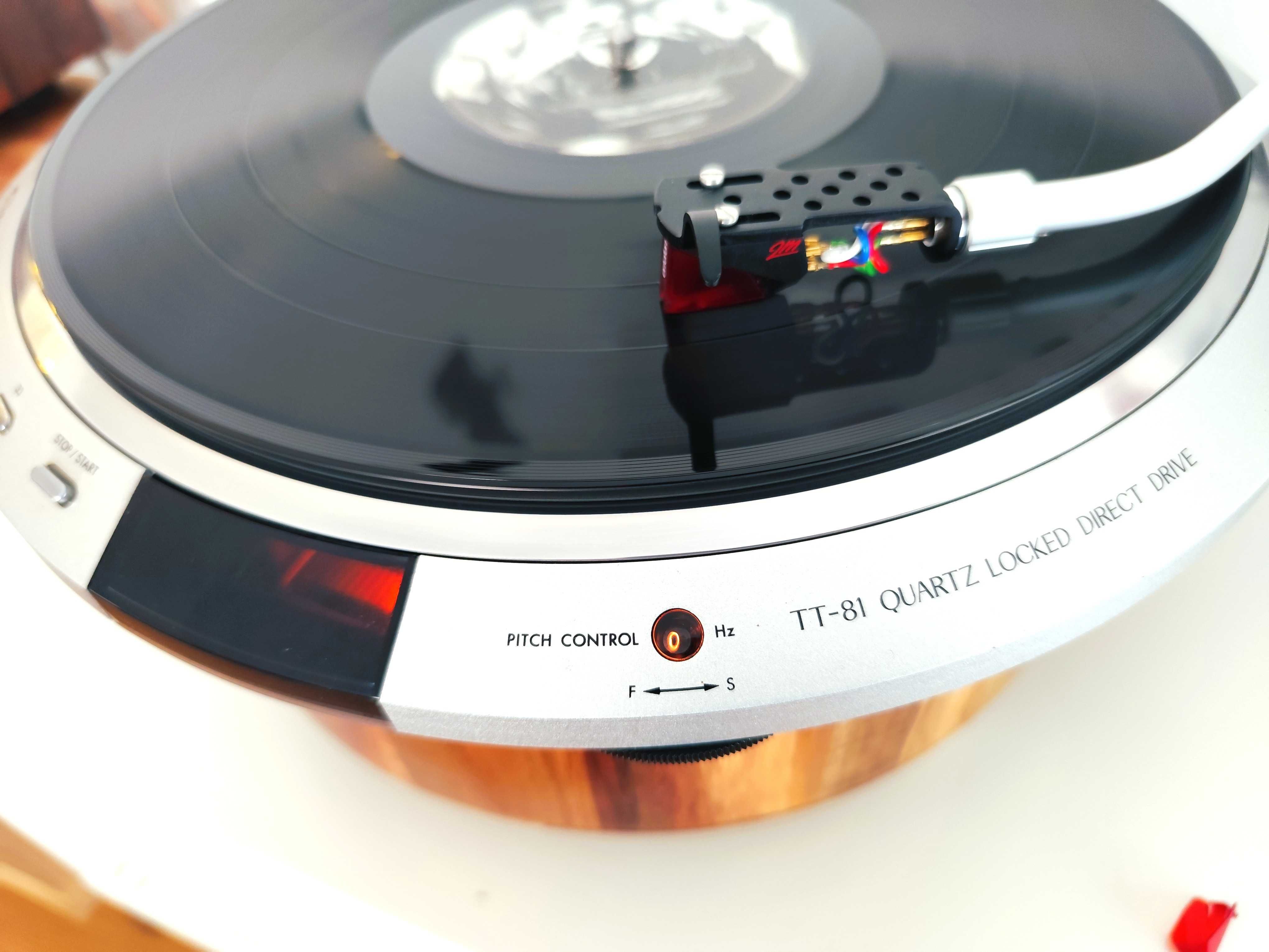 Victor TT-81 Gira-Discos + Braço Denon DA 307 + Ortofon 2M Red