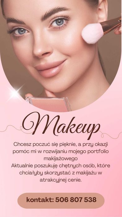 Makijaże okolicznościowe/ wieczorowe - okazyjna cena! Zapraszam!