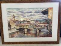 Quadro com moldura 55 x 75