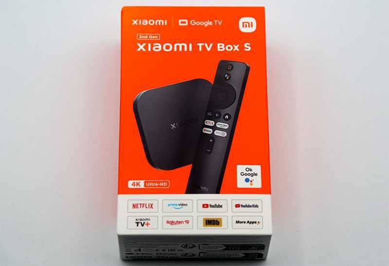 Xiaomi TV Box S 2nd Gen Тв приставка Android TV