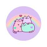 opłatek na tort kot pusheen 20cm
