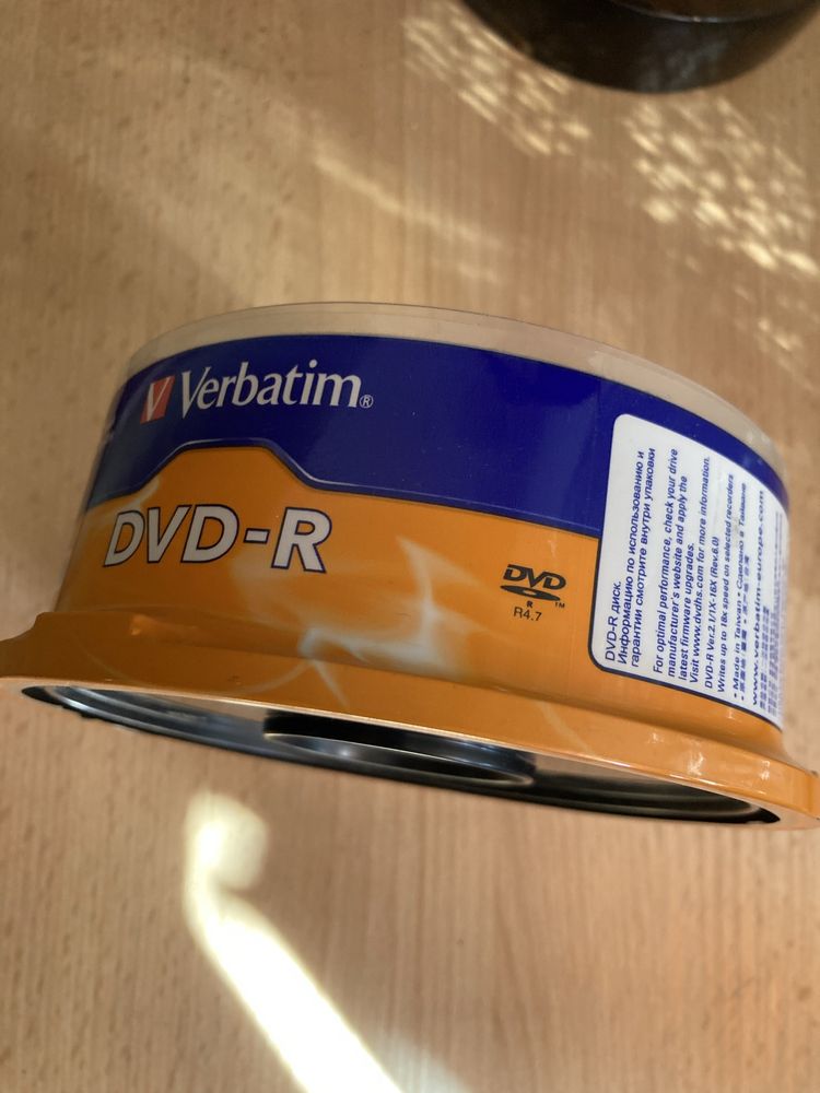 DVD-R 4.7 GB Verbatim 25 sztuk