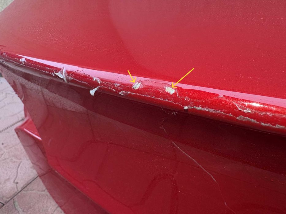 До встановлення! Кришка багажника Tesla model 3 2020-