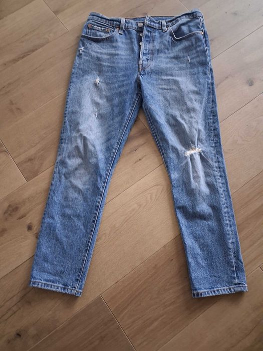 Levis spodnie damskie jeansowe 501 S rozmiar W29 L28