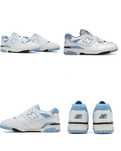 Кроссовки new balance 550 unc white university blue р. 38-39