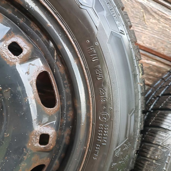 Felgi Stalowe Koła Zimowe 5x100 SKODA FABIA I  VW  POLO   165/70 /R14