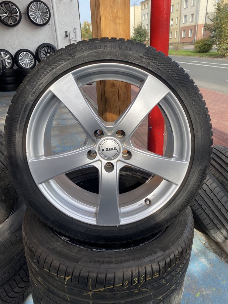 Alufelgi 5x112 18” Mercedes Audi Opony zimowe !