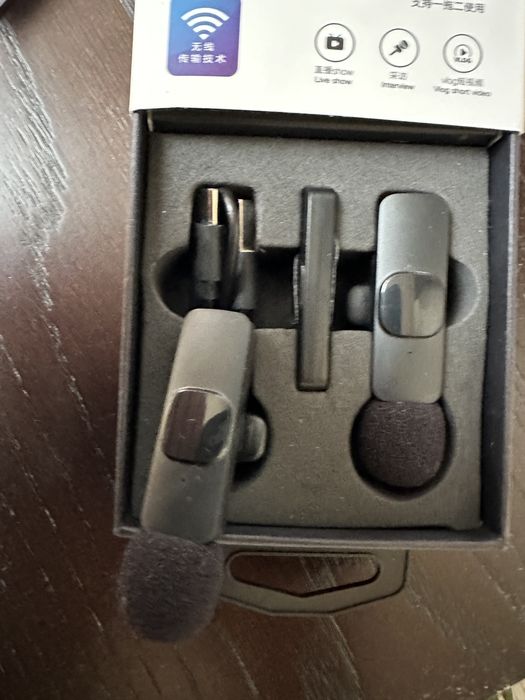 Microfone duplo K9 Iphone