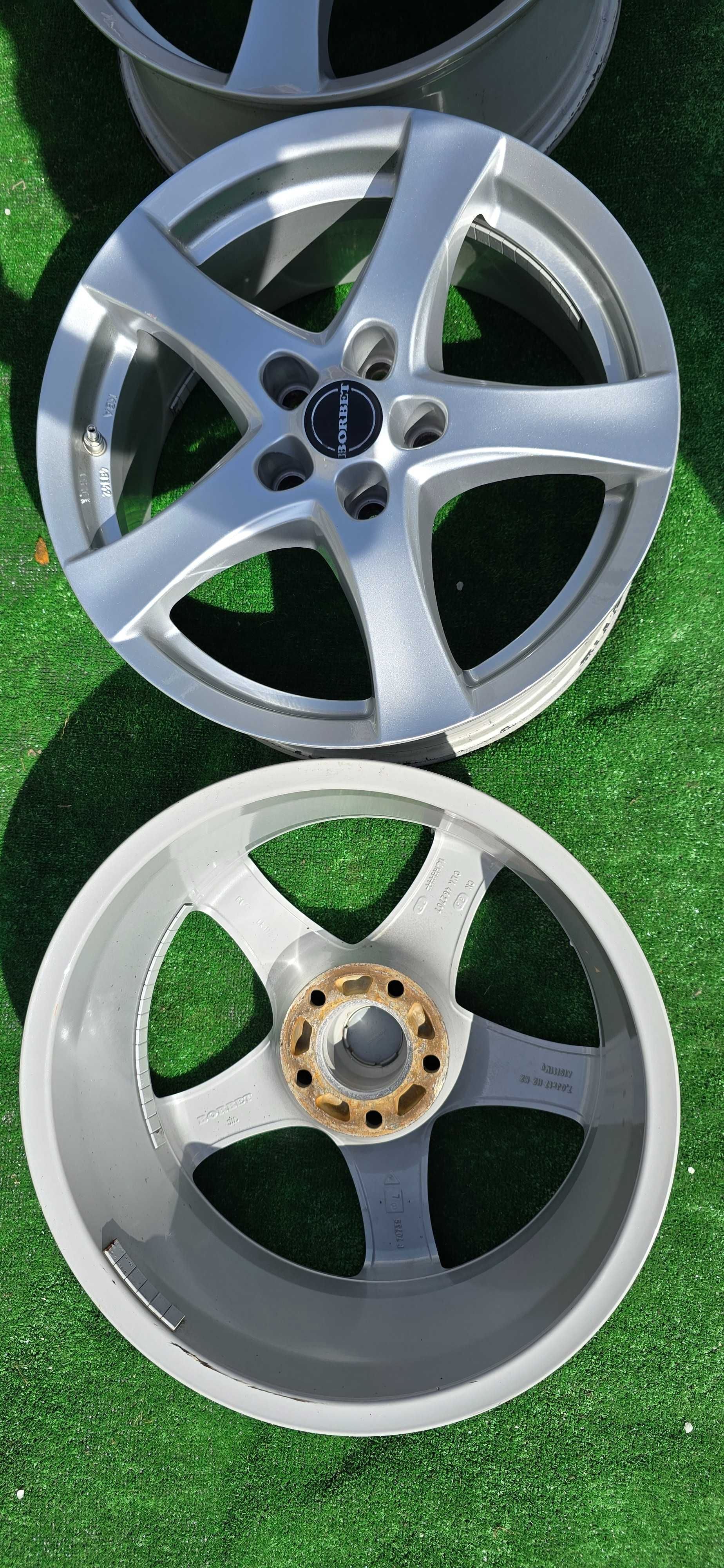 Диски +Датчики Borbet R17 5x114.3 ЕТ40, Тойота, Нісан, Мазда, Хюндай