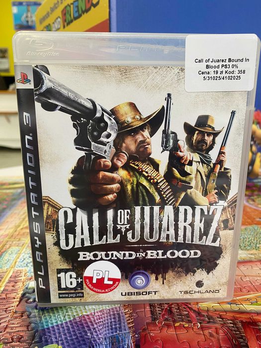 Call of Juarez Bound in Blood PS3 Sklep Iława