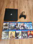 Konsola Ps4 pro + gry