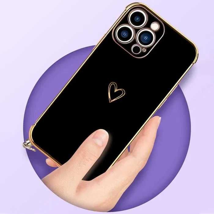 ETUI do iPhone 14 PRO silikonowe ze sznurkiem Love Design w469