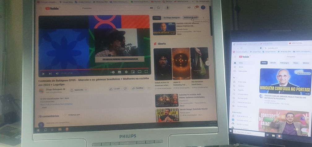 Monitor plano Philips 170s 17''/43cm