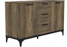 Komoda Galano Lawrence 2 drzwi 3 szuflady 116×40×74 cm