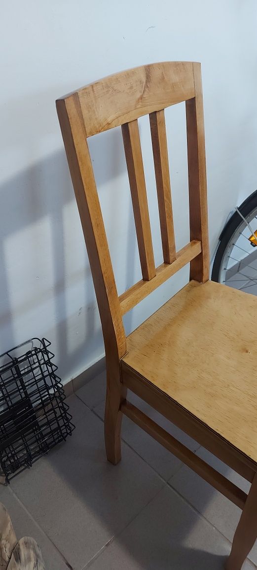 Krzesło Dębowe bo renowacji