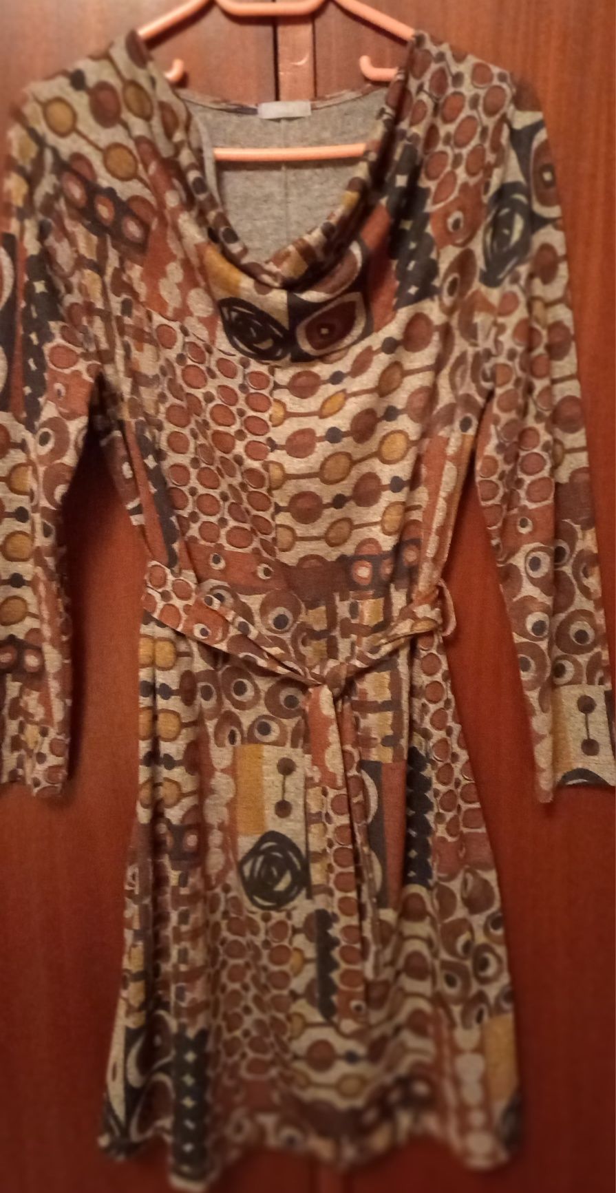 Vestido algodão e lã da Sigilo