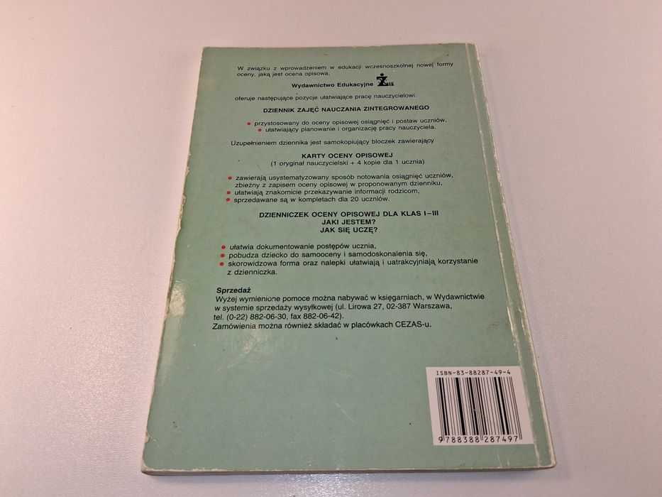 N021 Scenariusze Zajęć Całodniowych Klasa III Część 4 Z Ekoludkiem