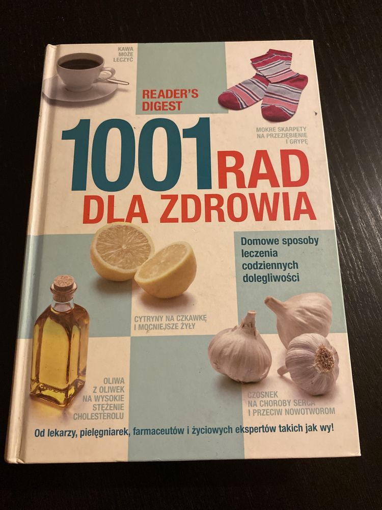 Książka „1001 rad dla zdrowia”