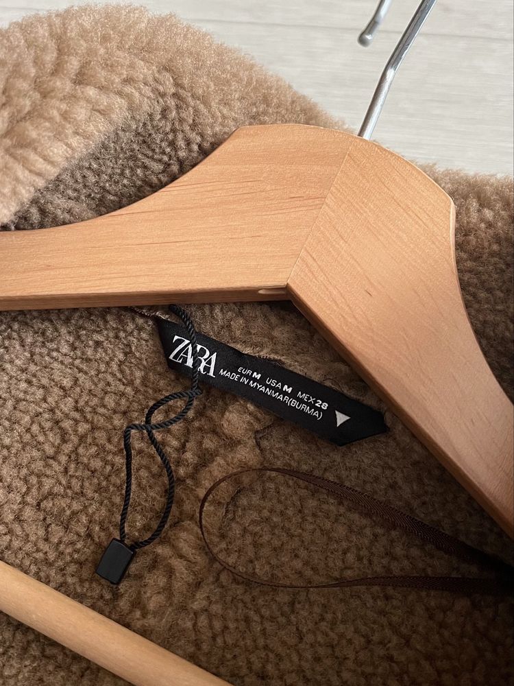 Обалденная дубленка ZARA (новая без бирки)