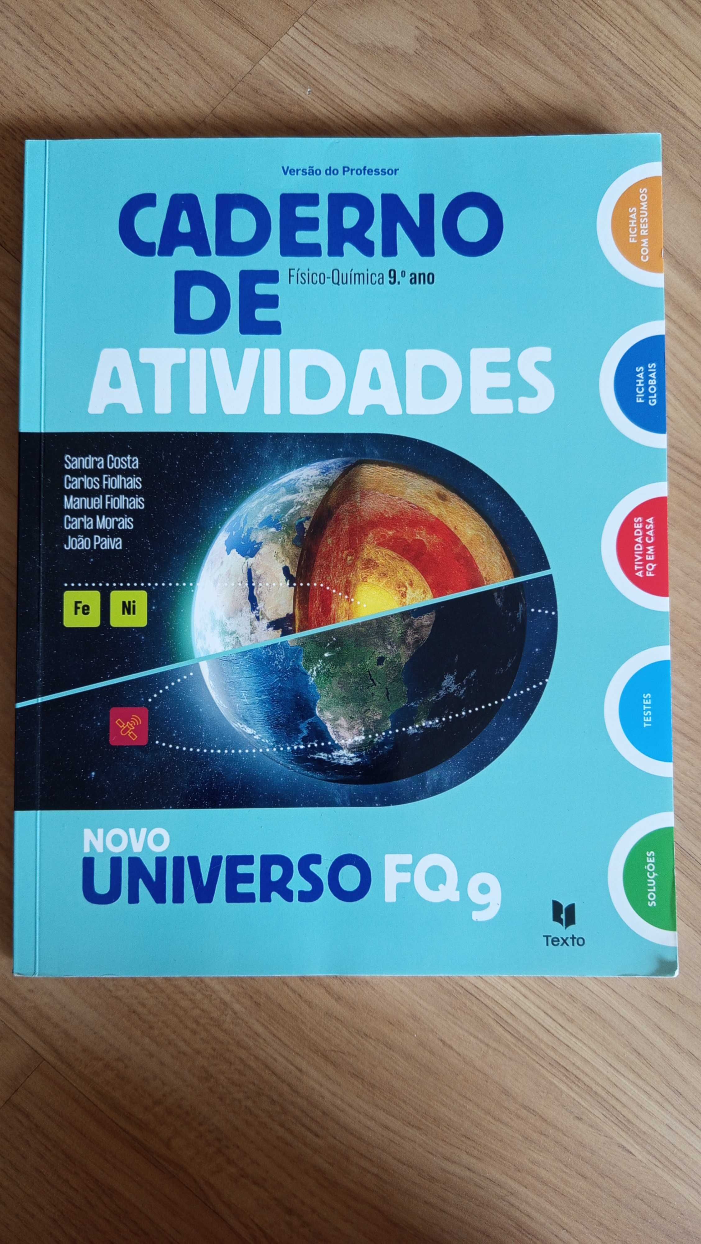 Caderno de Atividades Físico-Química 9º ano