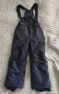 Spodnie Narciarskie 4F dla dzieci Rozmiar 128cm 8.000mm Granatowe