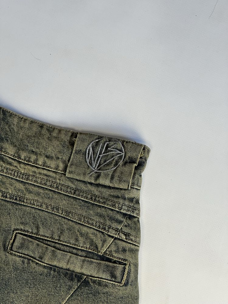 NFS No Faith Studios baggy faded archive custom opium джинси зелені М