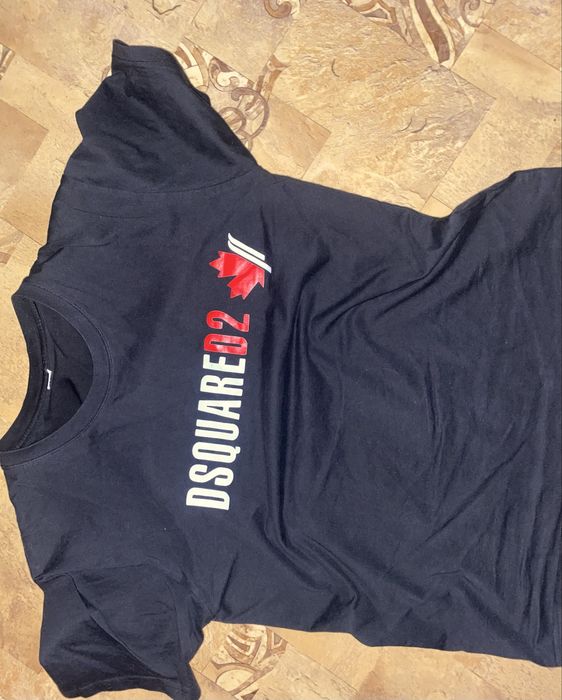 Футболка dsquared2 drill drip