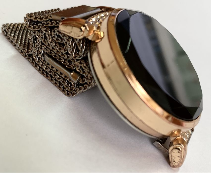 Elegancki zegarek na magnetycznym pasku KURREN - analogowo cyfrowy