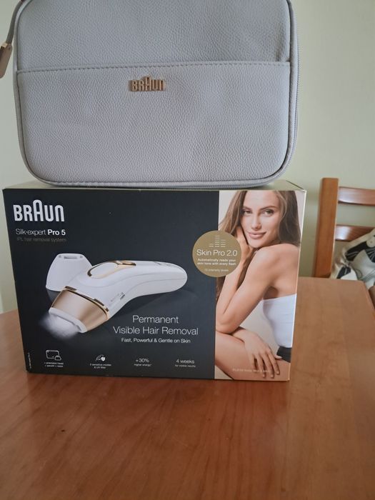 Braun Silk Expert Pro5- Depiladora de Luz Pulsada