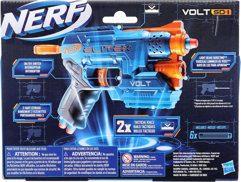 Nerf Elite 2.0 Volt SD-1 Blaster лазерний бластер нерф вольт