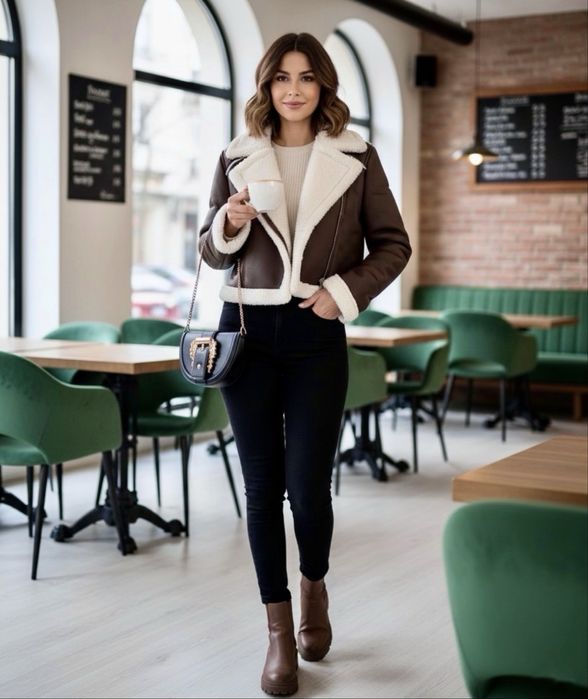 Casaco com pêlo Novo