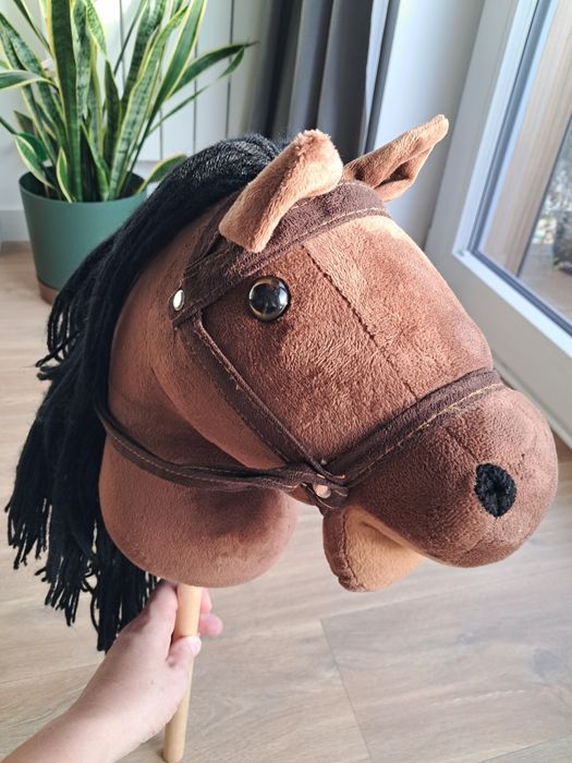 Koń na kiju Hobby horse Teddykompaniet