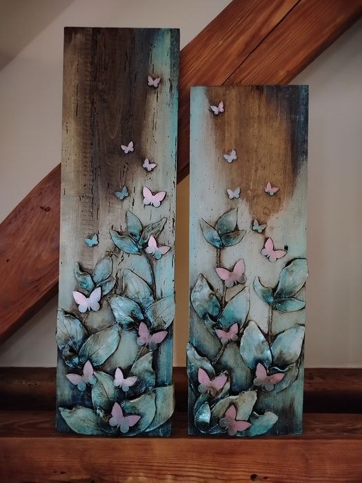 Obraz, panele dekoracyjne na 100 letniej desce