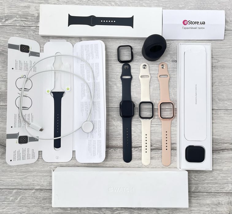 Apple Watch Series 7 41mm Midnight Alu Mid Sport Band GPS