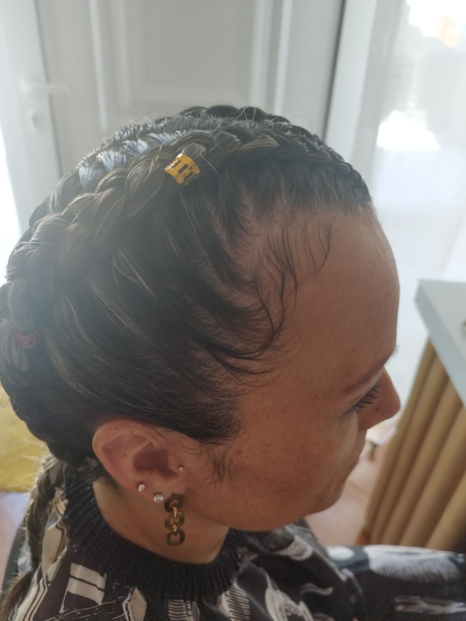 Boas tranças, e aplicação de extensões cabelo mega hair . Abragão Pena