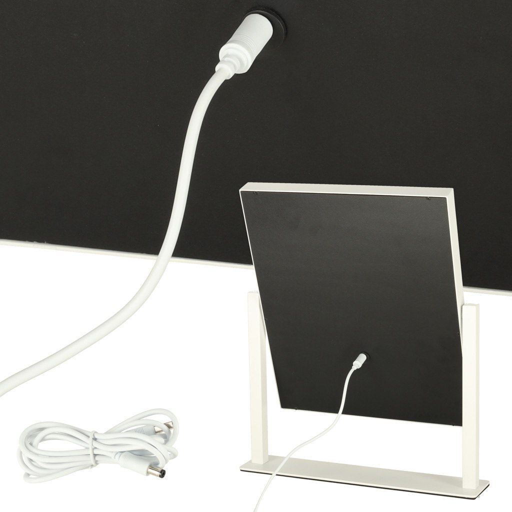 Lusterko do makijażu LED z żarówkami 30x40cm USB