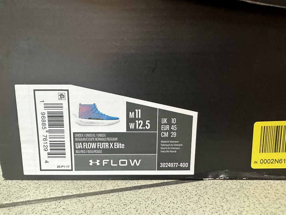 Кросівки Under Armour Flow Futr X Elite
