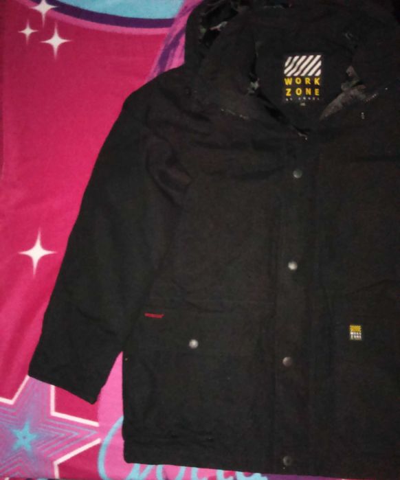 Kurtka męska Work ZONE Engel jesienna czarna 2XL XXL